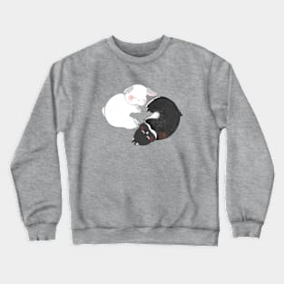 Yin yang  Claude and Sean Sleeping | Bunniesmee Crewneck Sweatshirt